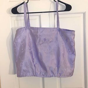 Home made purple tank